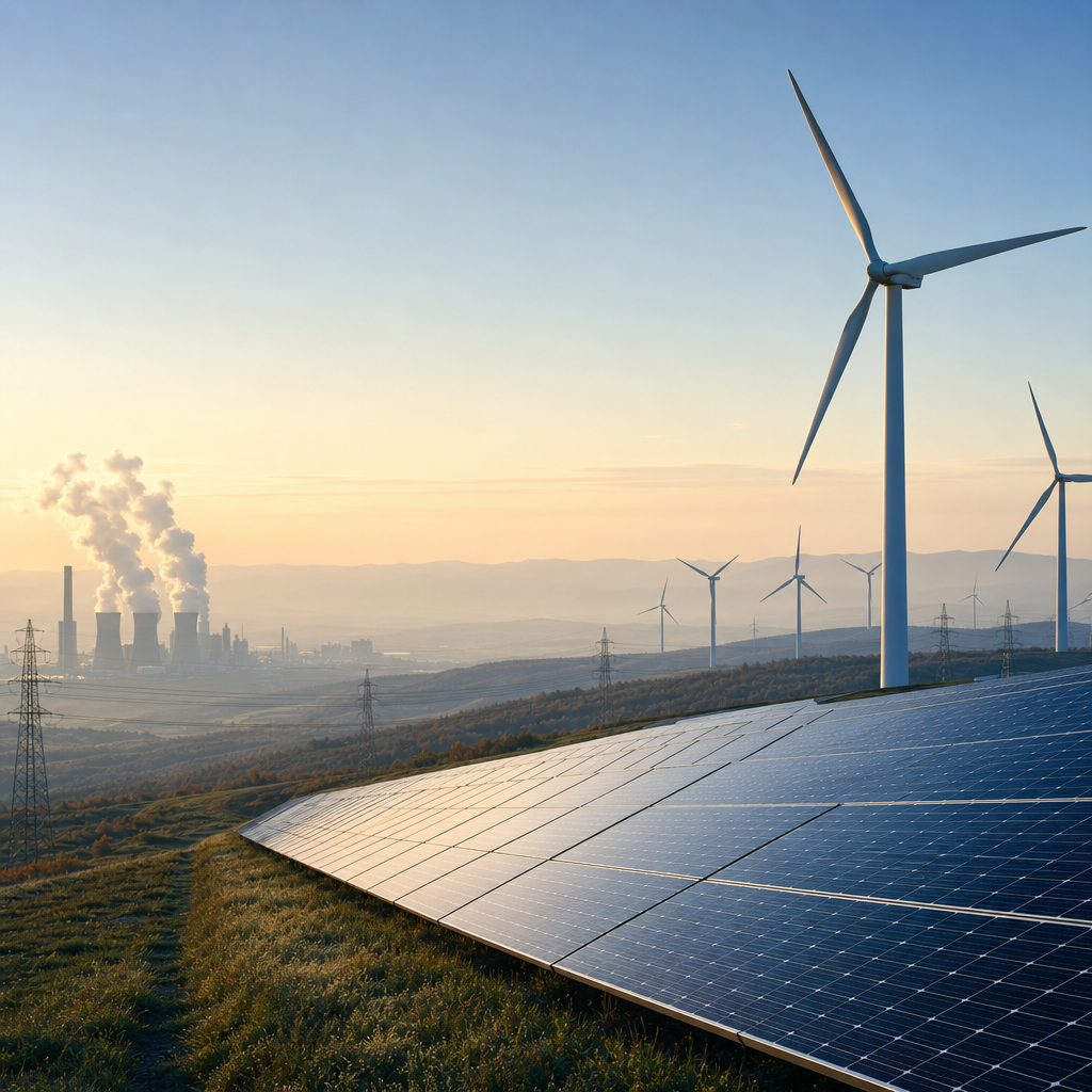 Les renouvelables portent la croissance énergétique mondiale
