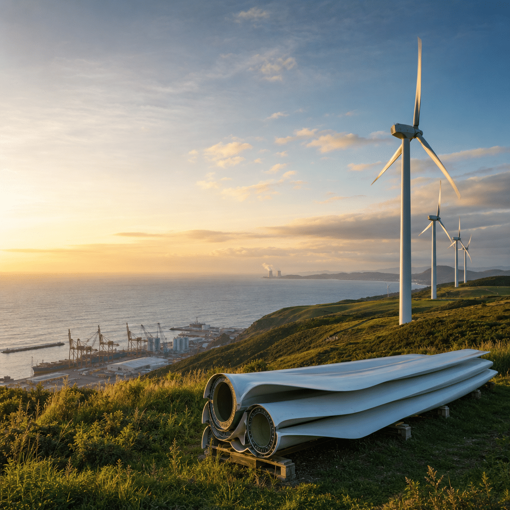 AVISO IMPORTANTE: Galicia impulsa la energía eólica, genera 8.609 GWh y evita 5 millones de toneladas de CO2 cada año.